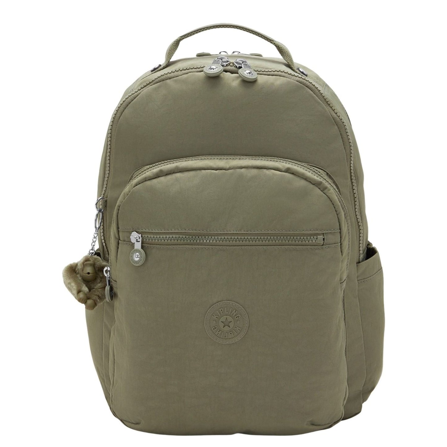 Kipling Kipling Seoul Lap Rugzak School - 15" laptopvak almost sage