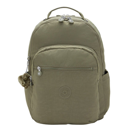 Kipling Kipling Seoul Lap Rugzak School - 15" laptopvak almost sage