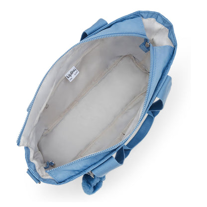 Kipling Minta L Up Schoudertas vintage blue