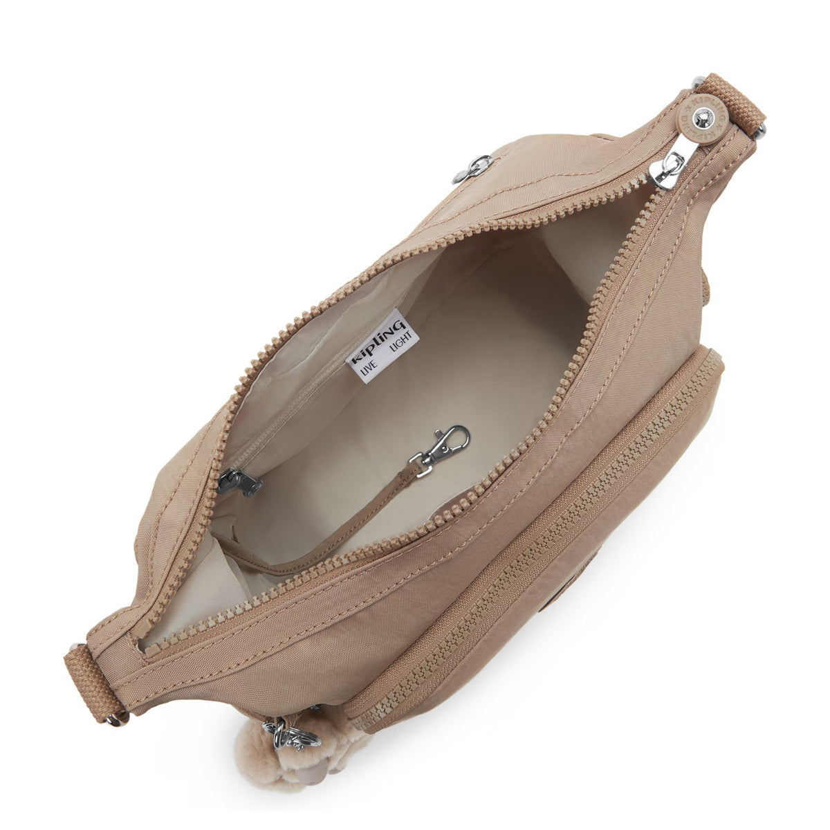 Kipling Gabb S Crossbody Schoudertas tan beige
