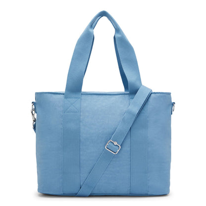 Kipling Minta L Up Schoudertas vintage blue
