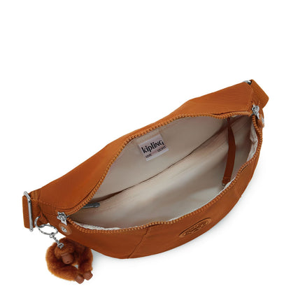 Kipling Maci Crossbody Heuptas stylish mokka