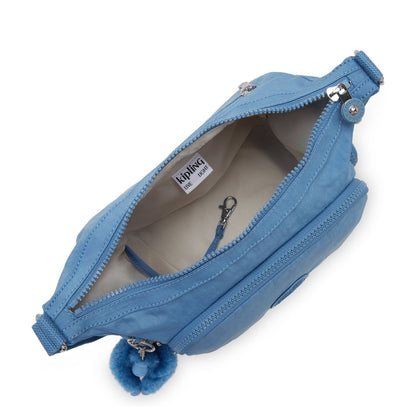 Kipling Gabb S Crossbody Schoudertas vintage blue