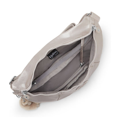 Kipling Maci Crossbody Heuptas metallic glow