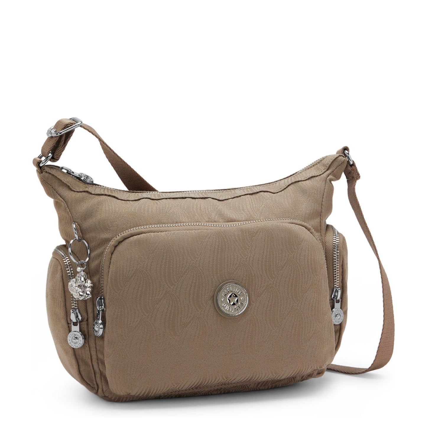 Kipling Gabb S Crossbody Schoudertas diamond wave jacquard