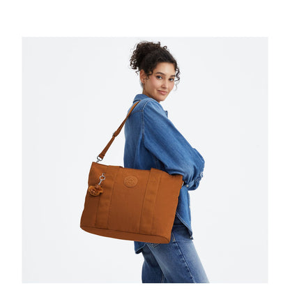 Kipling Minta L Up Schoudertas stylish mokka