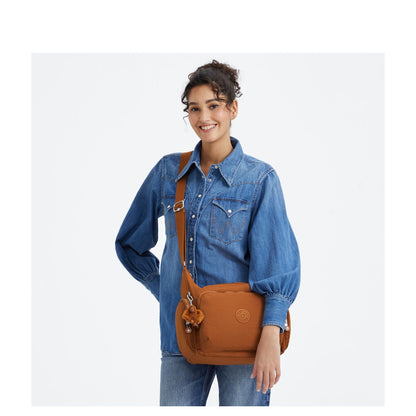 Kipling Gabb Crossbody Schoudertas stylish mokka