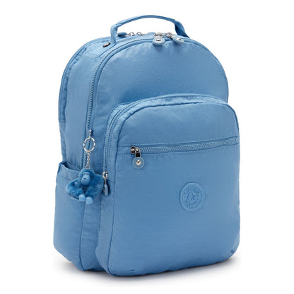 Kipling Kipling Seoul Lap Rugzak School - 15" laptopvak vintage blue