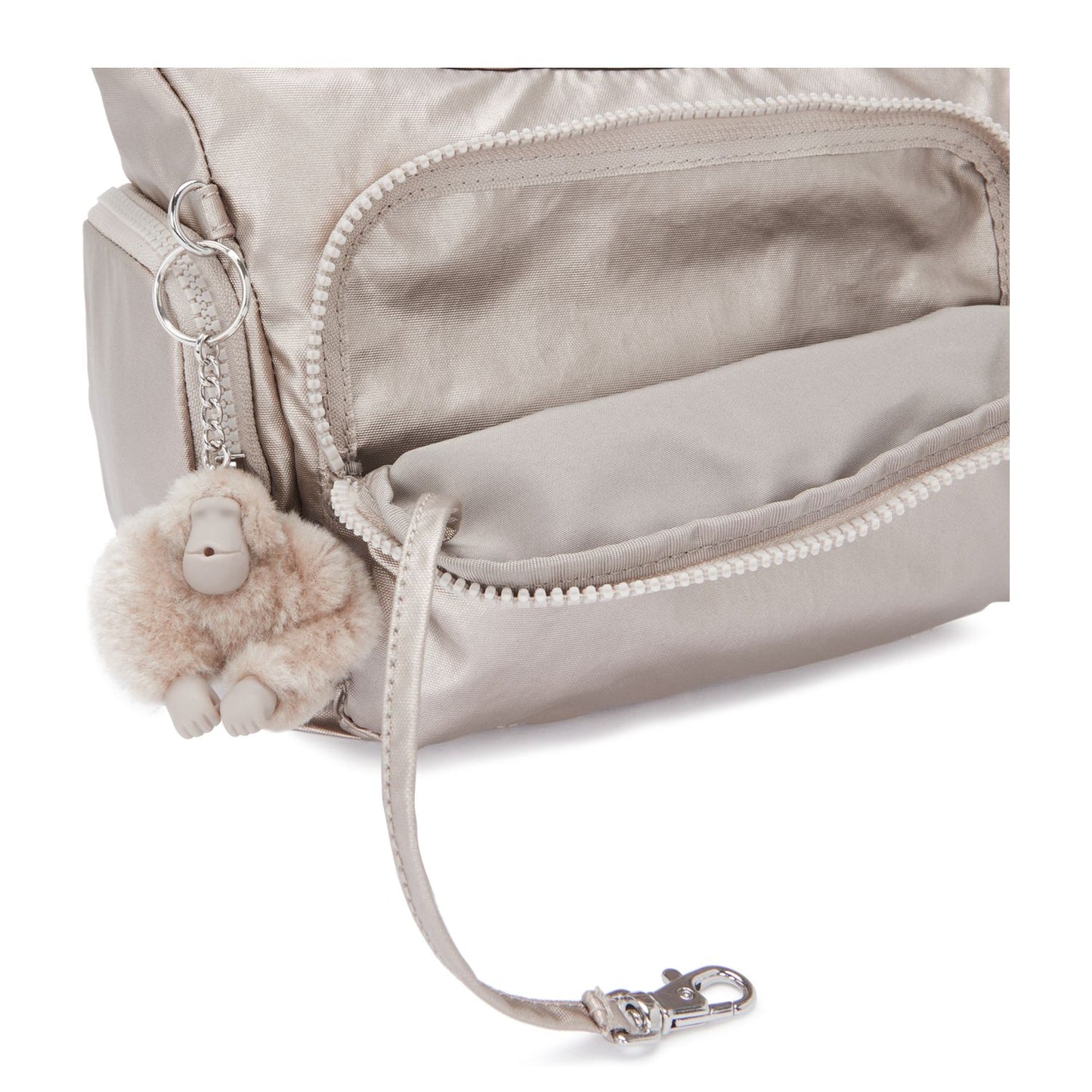 Kipling Gabb S Crossbody Schoudertas metallic glow