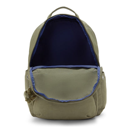 Kipling Kipling Seoul Lap Rugzak School - 15" laptopvak almost sage