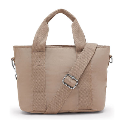 Kipling Minta Schoudertas tan beige