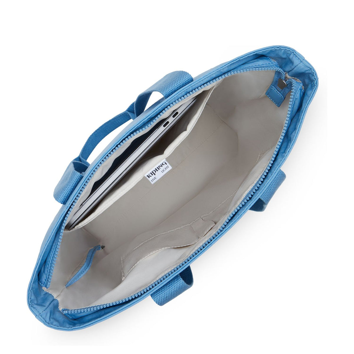 Kipling Hanifa Shopper vintage blue