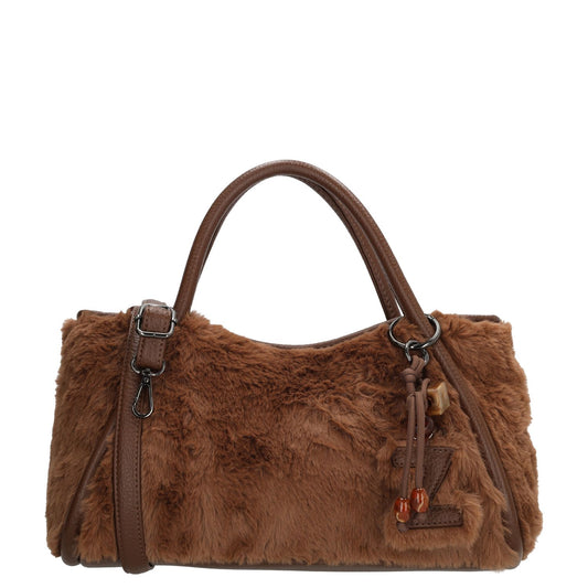 Zebra Trends Jolie Handtas - afneembare schouderriem - bruin