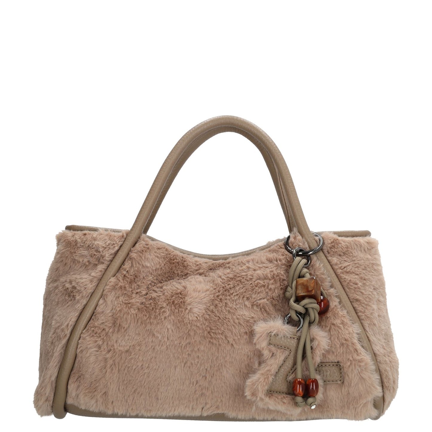 Zebra Trends Jolie Handtas - afneembare schouderriem - lichttaupe