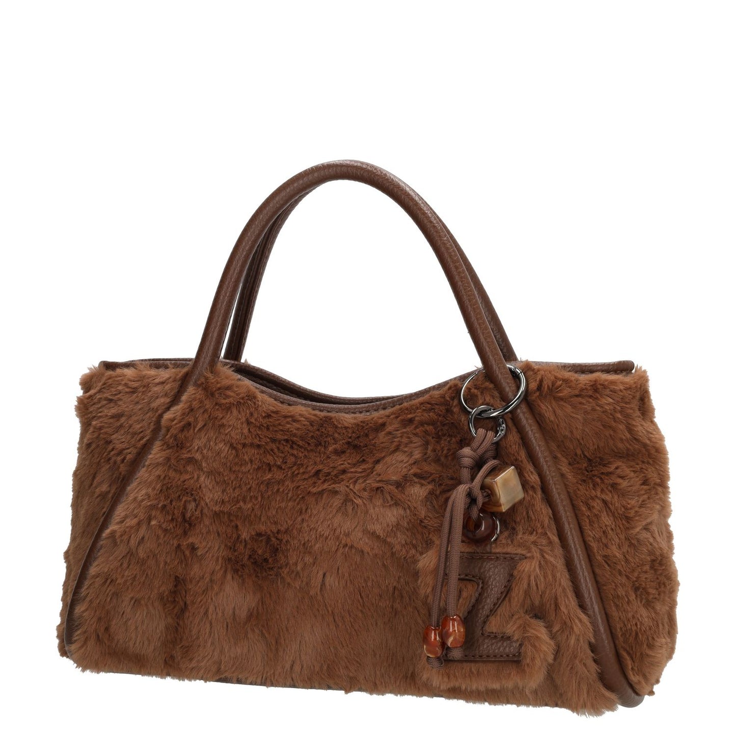 Zebra Trends Jolie Handtas - afneembare schouderriem - bruin
