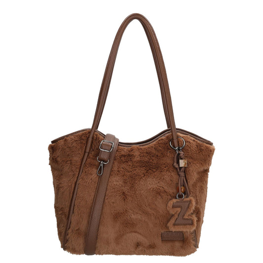 Zebra Trends Jolie Laptopschoudertas - 15.6" laptopvak - bruin