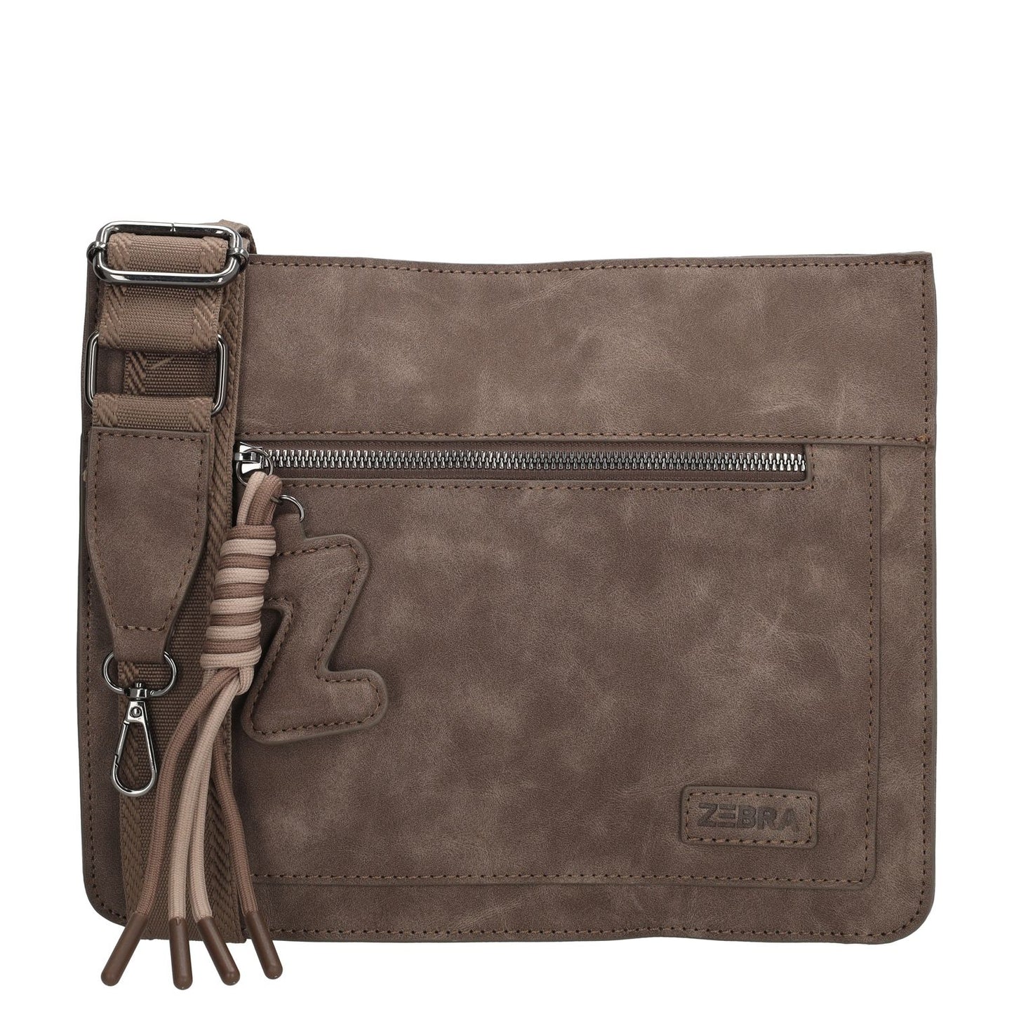 Zebra Trends Rosalyn Crossbody Schoudertas donkerbruin