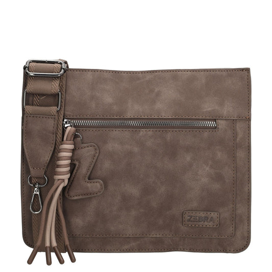 Zebra Trends Rosalyn Crossbody Schoudertas donkerbruin