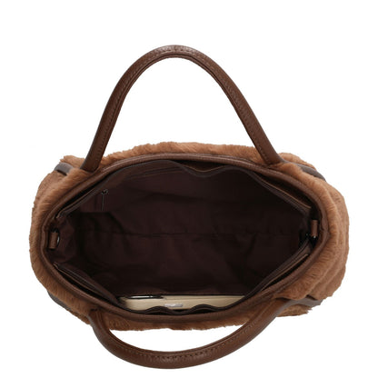 Zebra Trends Jolie Handtas - afneembare schouderriem - bruin