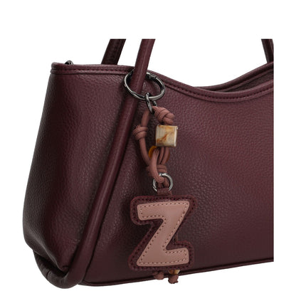 Zebra Trends Sofie Handtas - afneembare schouderriem - bordeaux
