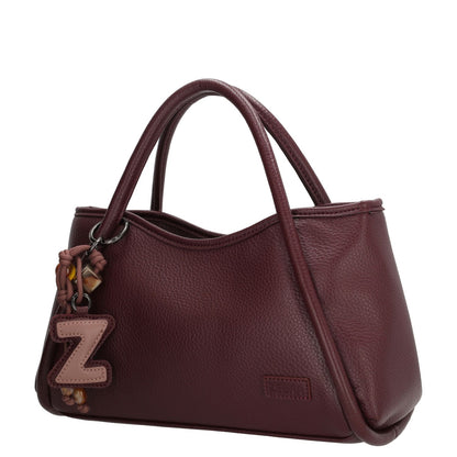 Zebra Trends Sofie Handtas - afneembare schouderriem - bordeaux
