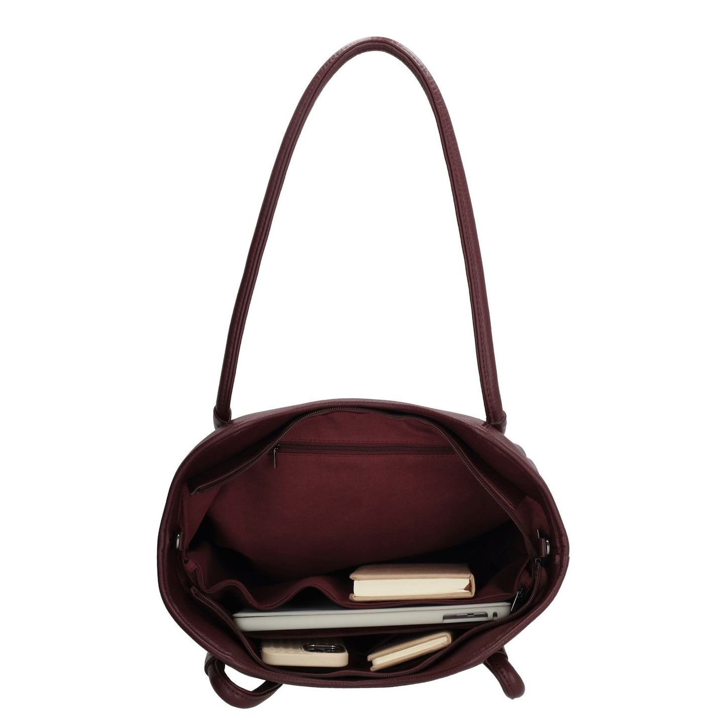 Zebra Trends Sofie Laptopschoudertas - 15.6" laptopvak - bordeaux