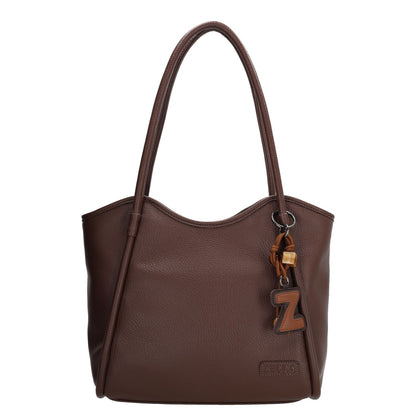 Zebra Trends Sofie Laptopschoudertas - 15.6" laptopvak - donkerbruin