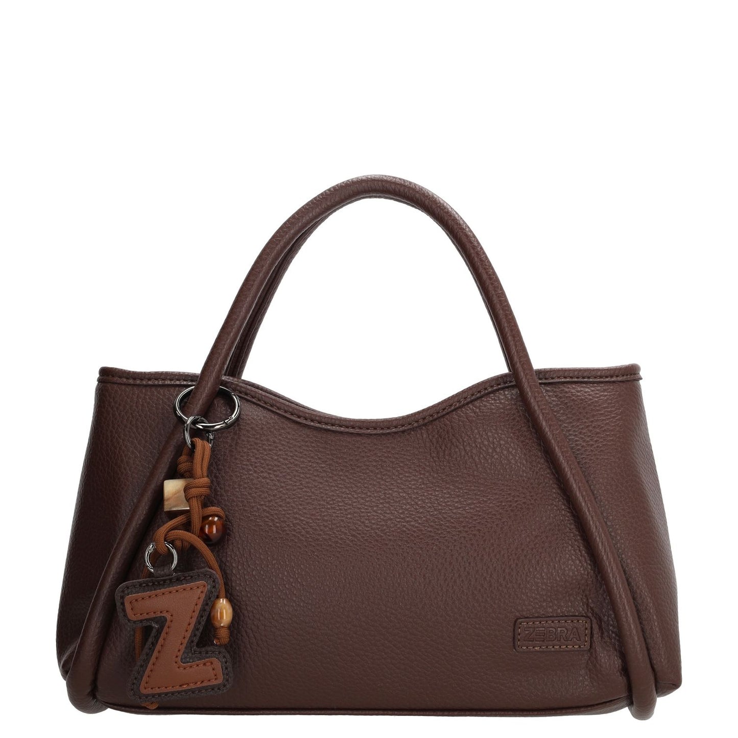 Zebra Trends Sofie Handtas - afneembare schouderriem - donkerbruin