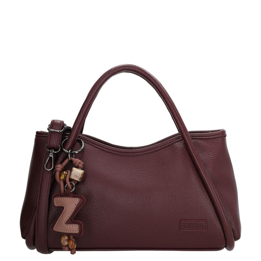 Zebra Trends Sofie Handtas - afneembare schouderriem - bordeaux