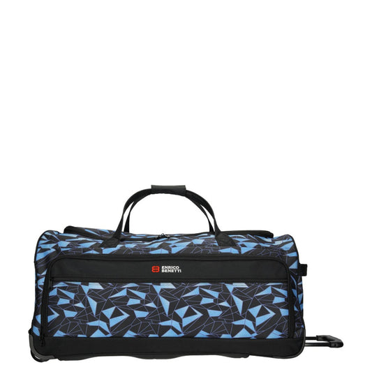 Enrico Benetti Santa Cruz 2-Wiels Reistas 75 cm - 101 liter - 75x37x36 cm - black-aqua