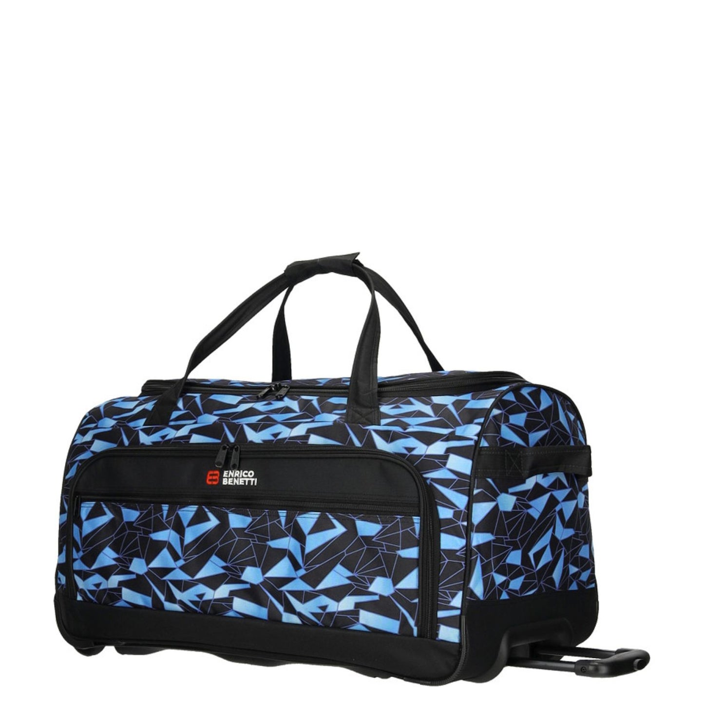Enrico Benetti Santa Cruz 2-Wiels Reistas 65 cm - 83 liter - 65x35x36 cm - black-aqua