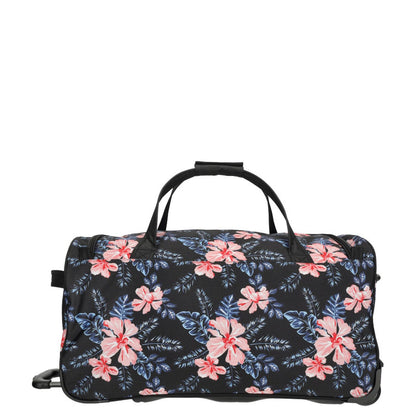 Enrico Benetti Santa Cruz 2-Wiels Reistas 65 cm - 83 liter - 65x35x36 cm - black flower