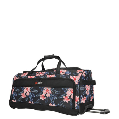 Enrico Benetti Santa Cruz 2-Wiels Reistas 75 cm - 101 liter - 75x37x36 cm - black flower