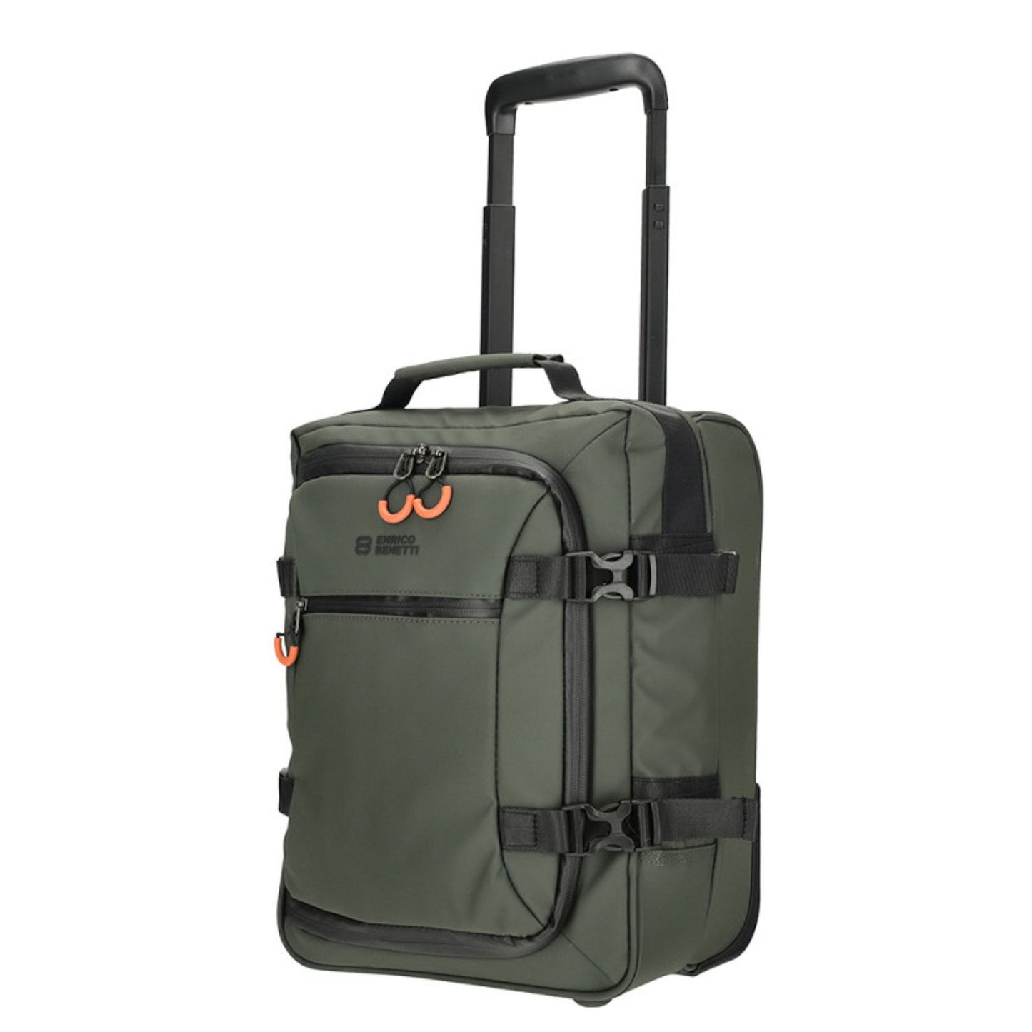 Enrico Benetti Stockholm 2-Wiels Underseater Reistas 40 cm - 24 liter - 40x30x20 cm - olive