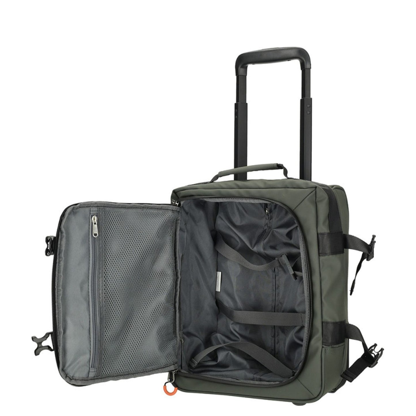 Enrico Benetti Stockholm 2-Wiels Underseater Reistas 40 cm - 24 liter - 40x30x20 cm - olive