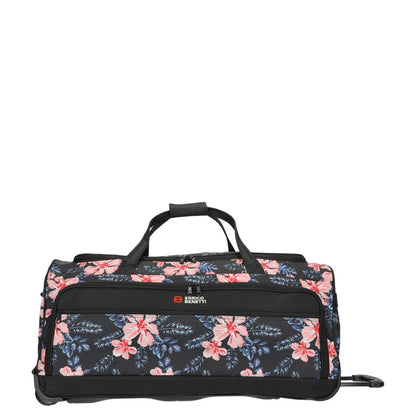 Enrico Benetti Santa Cruz 2-Wiels Reistas 75 cm - 101 liter - 75x37x36 cm - black flower