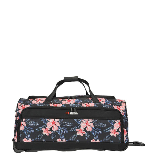 Enrico Benetti Santa Cruz 2-Wiels Reistas 75 cm - 101 liter - 75x37x36 cm - black flower