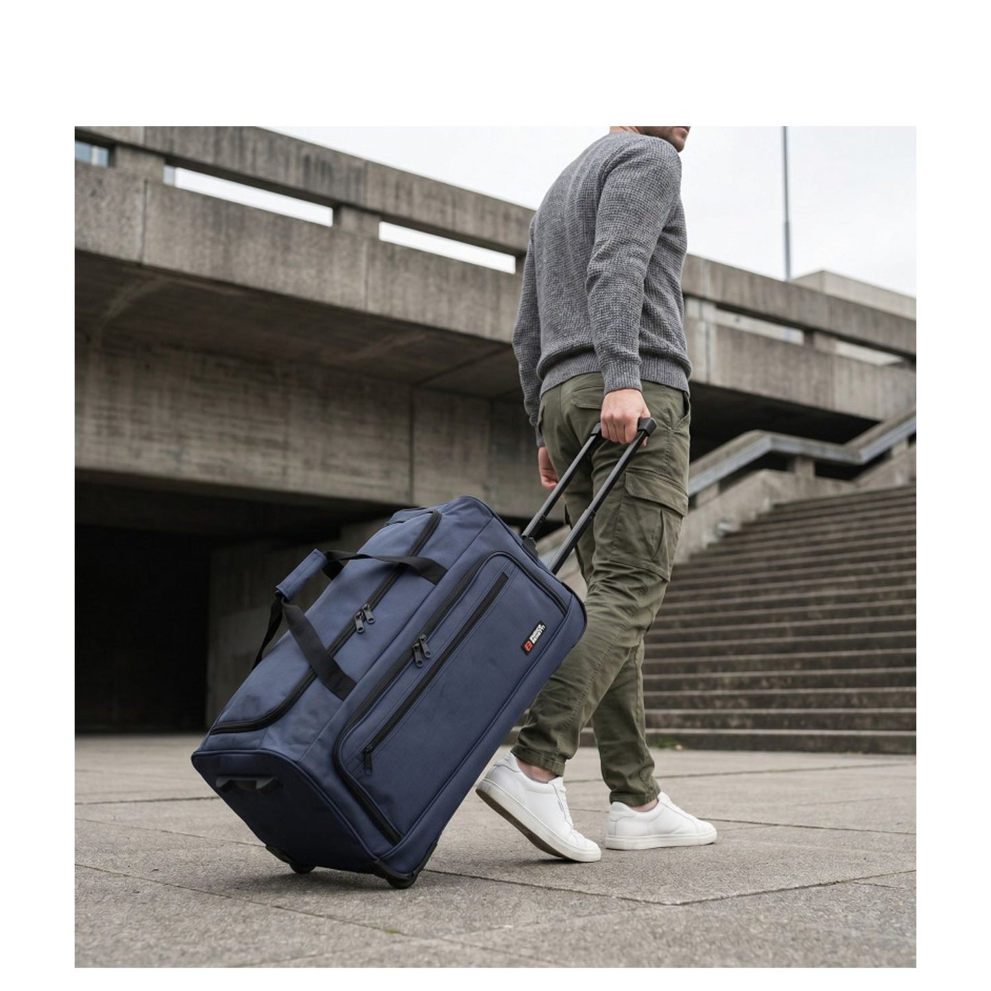 Enrico Benetti Brussels 2-Wiels Reistas 60 cm - 60 liter - 60x30x33 cm - navy