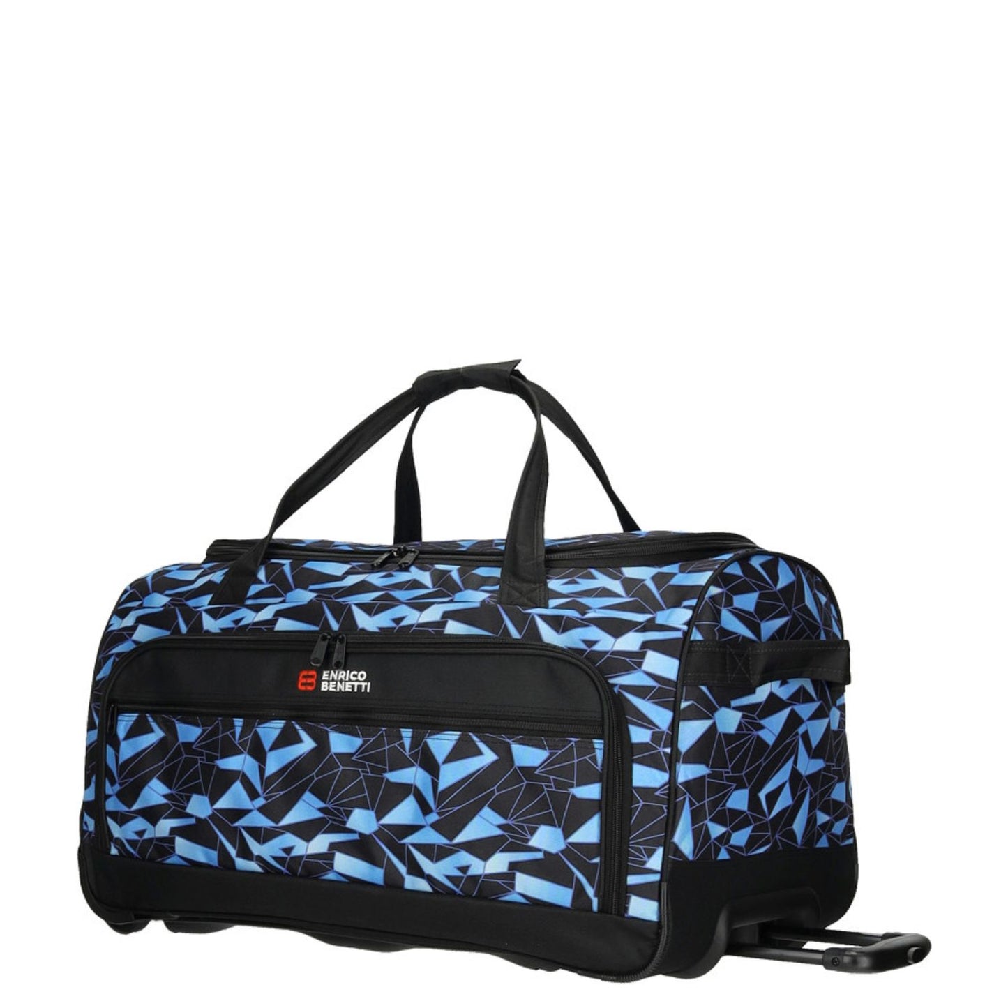 Enrico Benetti Santa Cruz 2-Wiels Reistas 75 cm - 101 liter - 75x37x36 cm - black-aqua