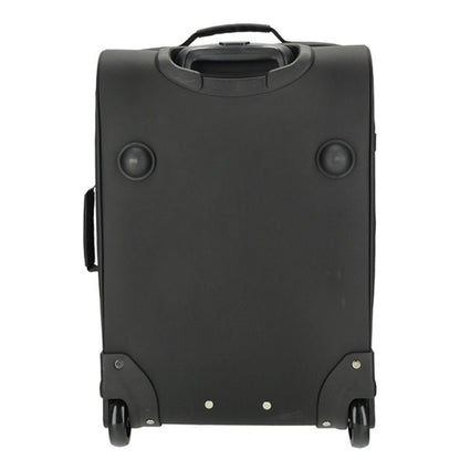 Enrico Benetti Stockholm 2-Wiels Handbagage Reistas 55 cm - 38.5 liter - 55x35x20 cm - black