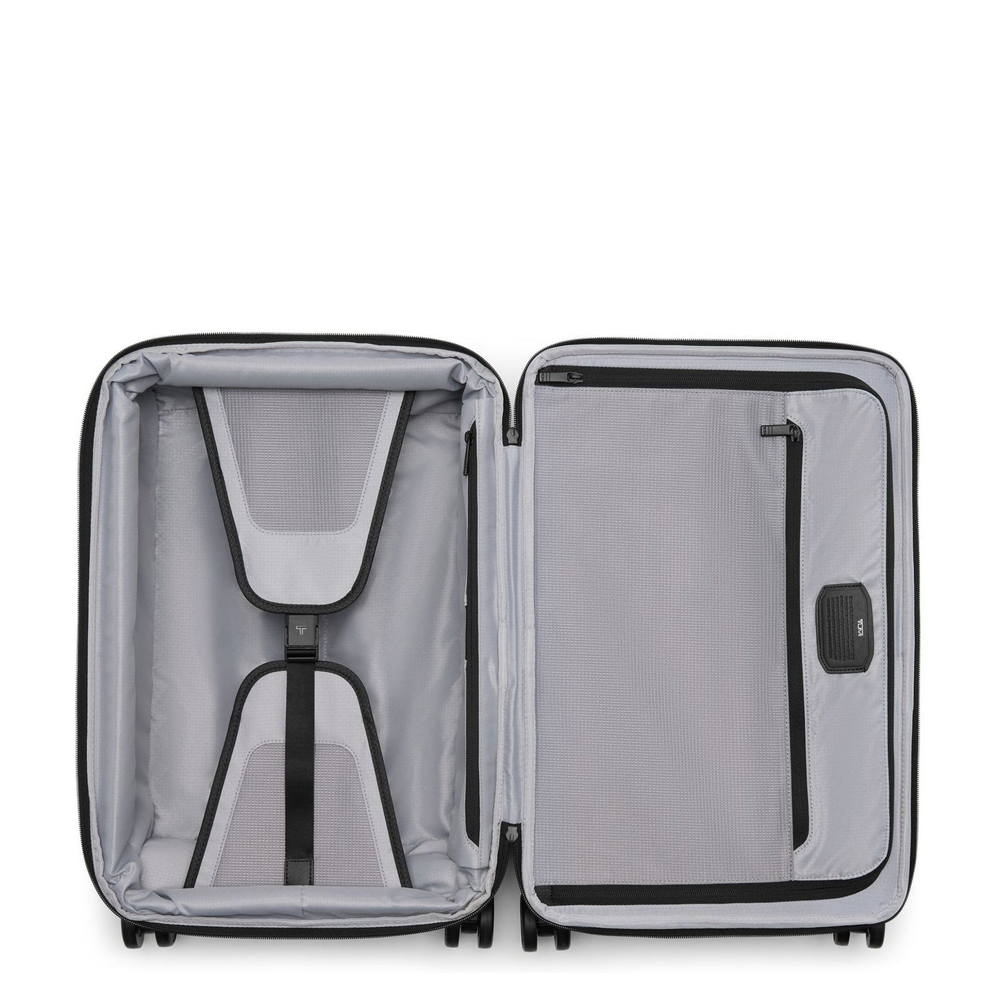 TUMI Alpha Handbagage Spinner 55 cm - Uitbreidbaar - 55x35.5x23/28 cm - grey reflective