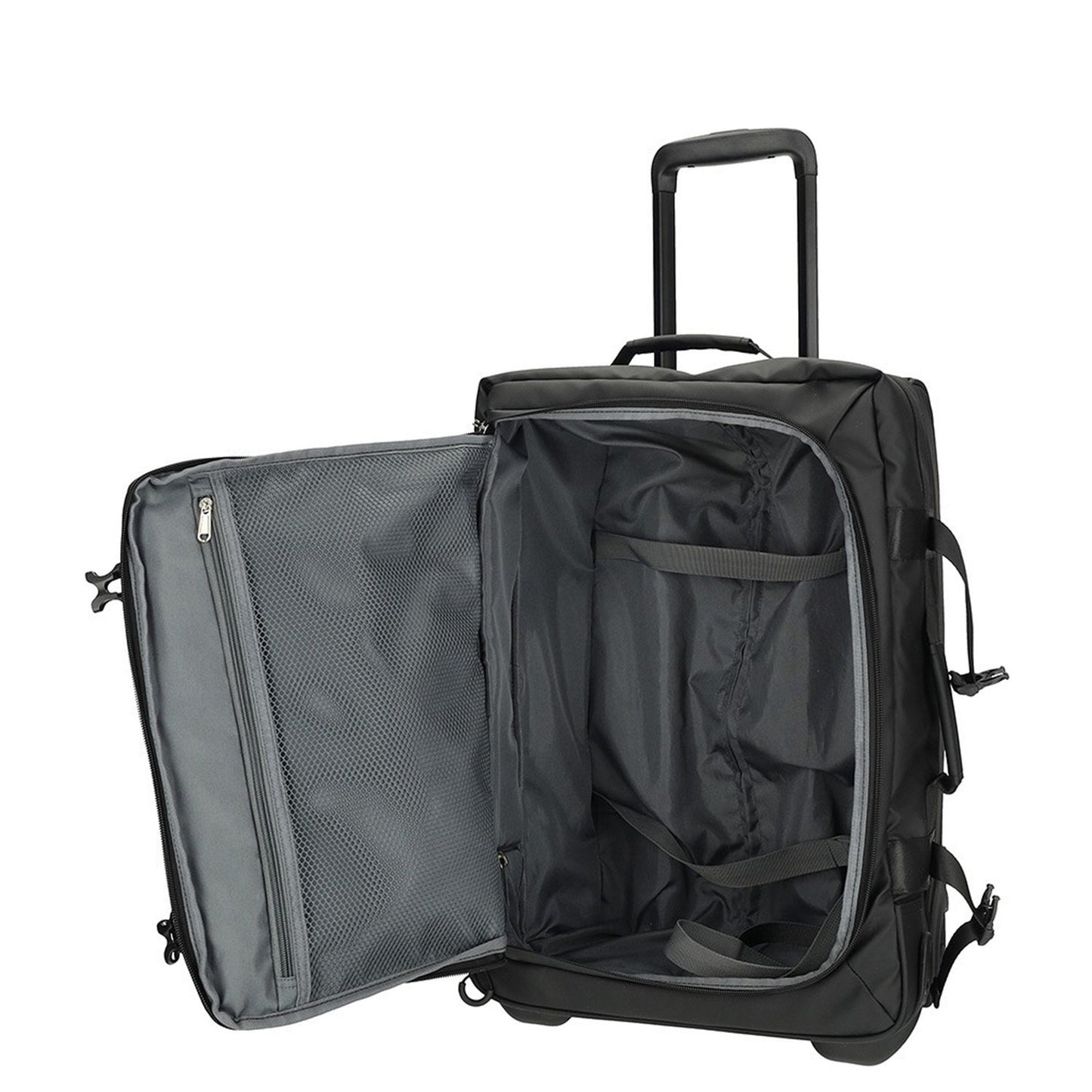 Enrico Benetti Stockholm 2-Wiels Handbagage Reistas 55 cm - 38.5 liter - 55x35x20 cm - olive