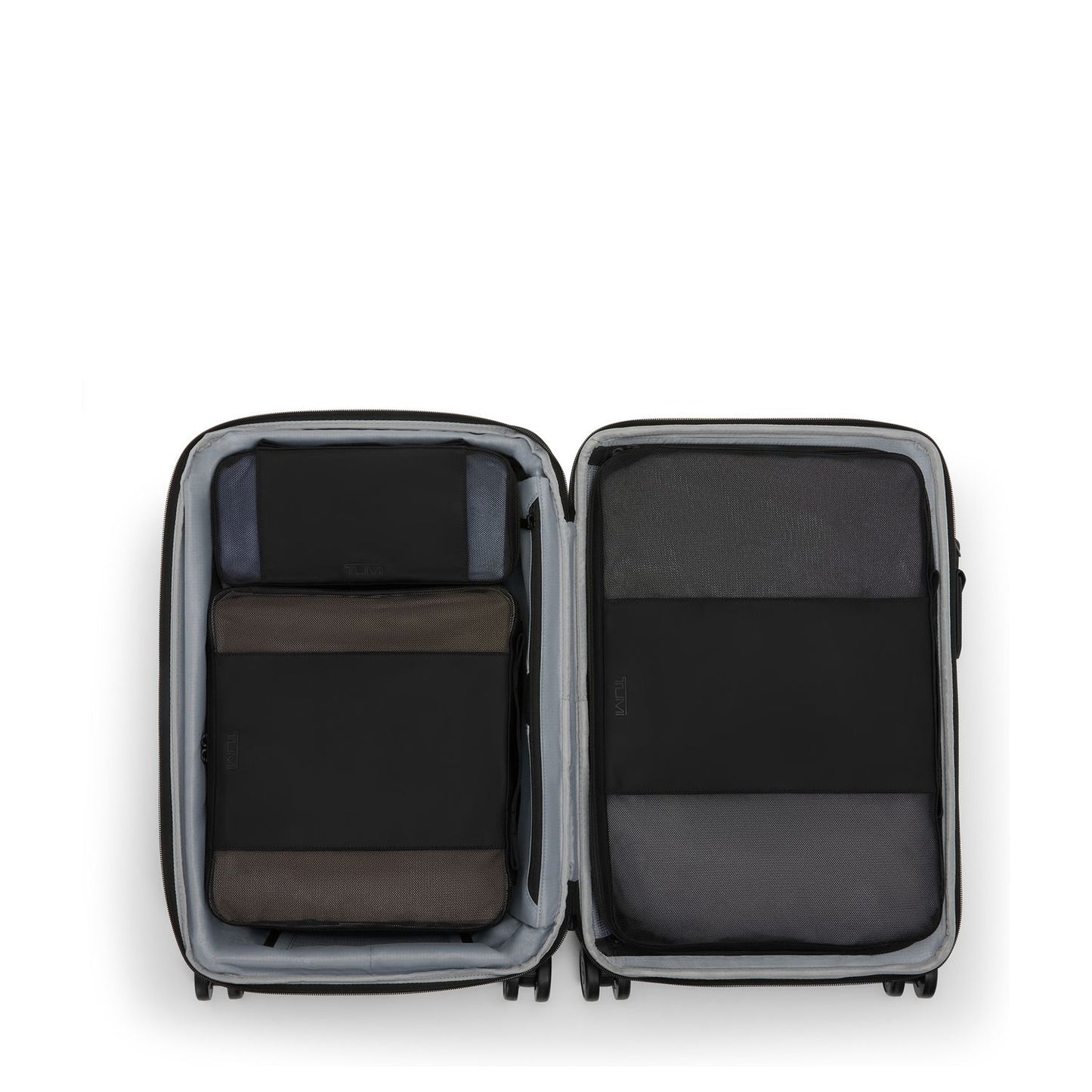 TUMI Alpha Handbagage Spinner 55 cm - Uitbreidbaar - 55x35.5x23/28 cm - grey reflective