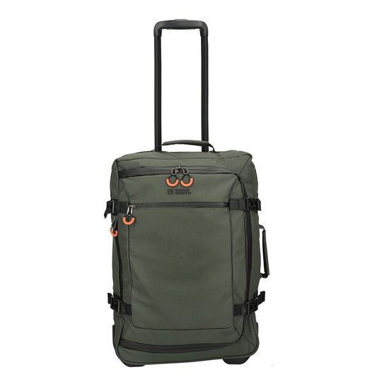 Enrico Benetti Stockholm 2-Wiels Handbagage Reistas 55 cm - 38.5 liter - 55x35x20 cm - olive