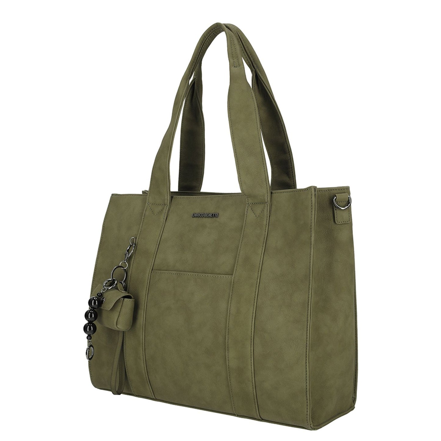 Enrico Benetti Taylor Laptopschoudertas - 15" laptopvak - olive