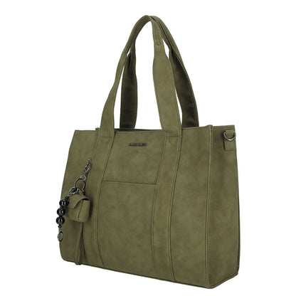 Enrico Benetti Taylor Laptopschoudertas - 15" laptopvak - olive