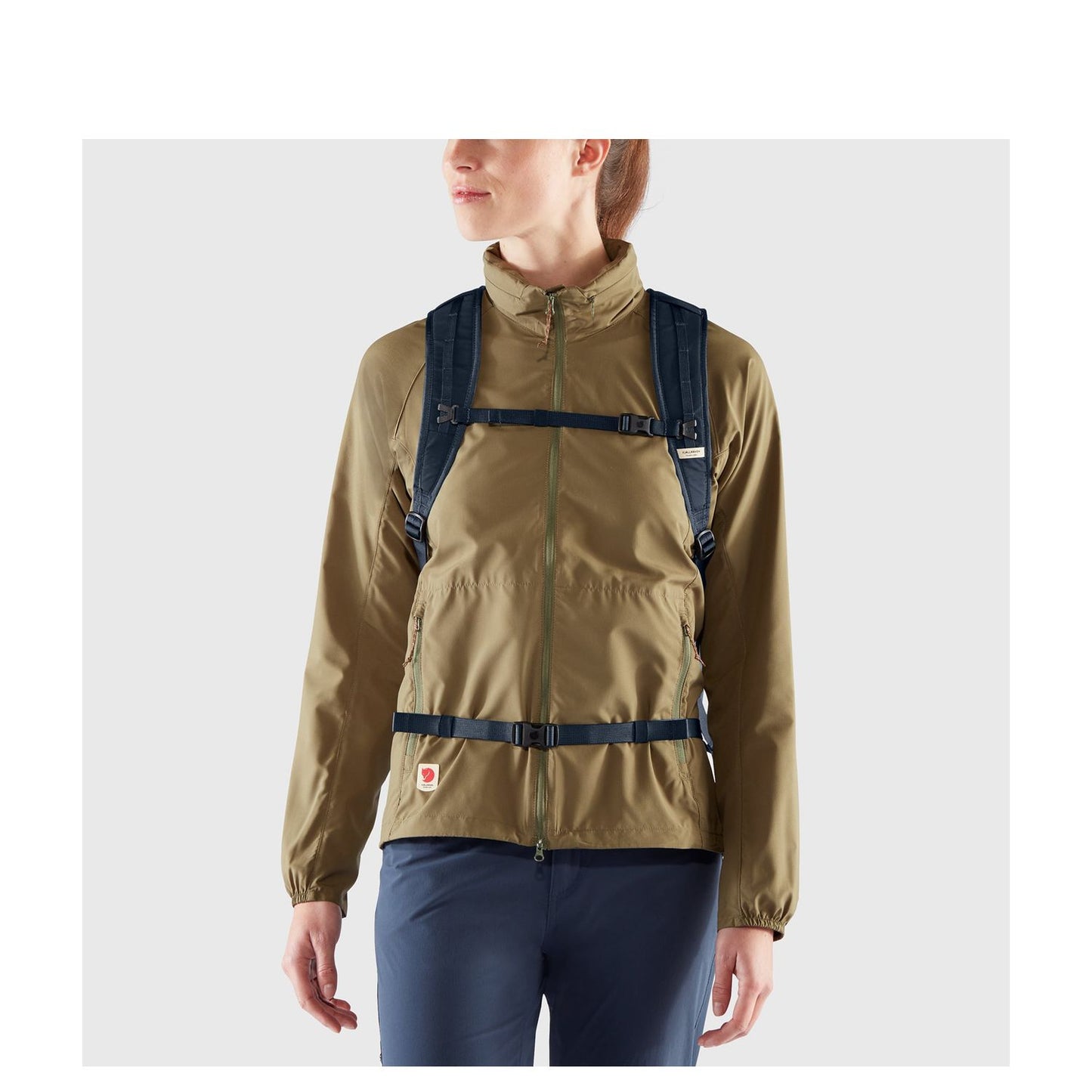 Fjallraven High Coast Foldsack 24 Rugzak - 24 liter - 15" laptopvak - fossil