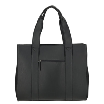 Enrico Benetti Taylor Laptopschoudertas - 15" laptopvak - black