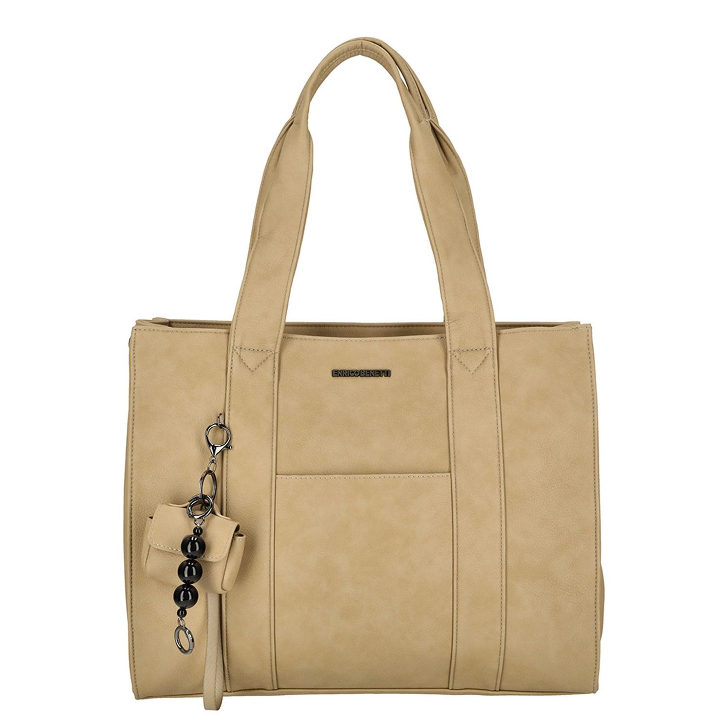 Enrico Benetti Taylor Laptopschoudertas - 15" laptopvak - taupe