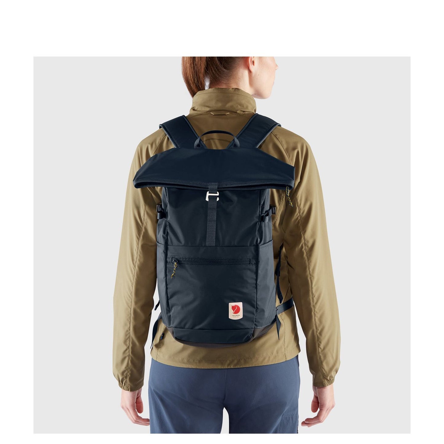 Fjallraven High Coast Foldsack 24 Rugzak - 24 liter - 15" laptopvak - fossil